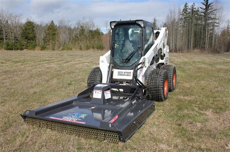 skid steer brush cutter standard flow|low flow skid steer attachments.